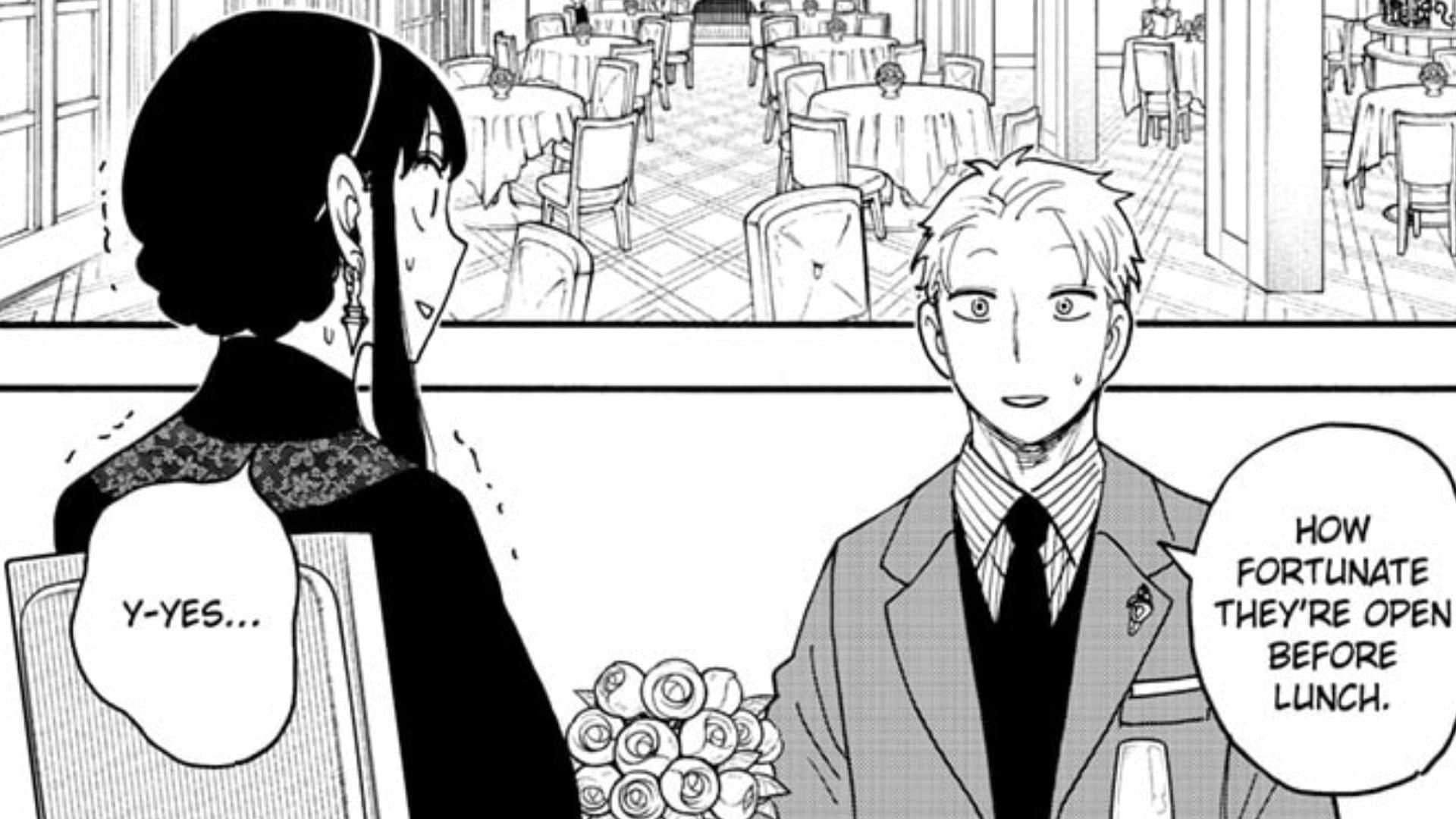 Yor and Loid, as seen in Spy x Family chapter 119 (Image via Shueisha)